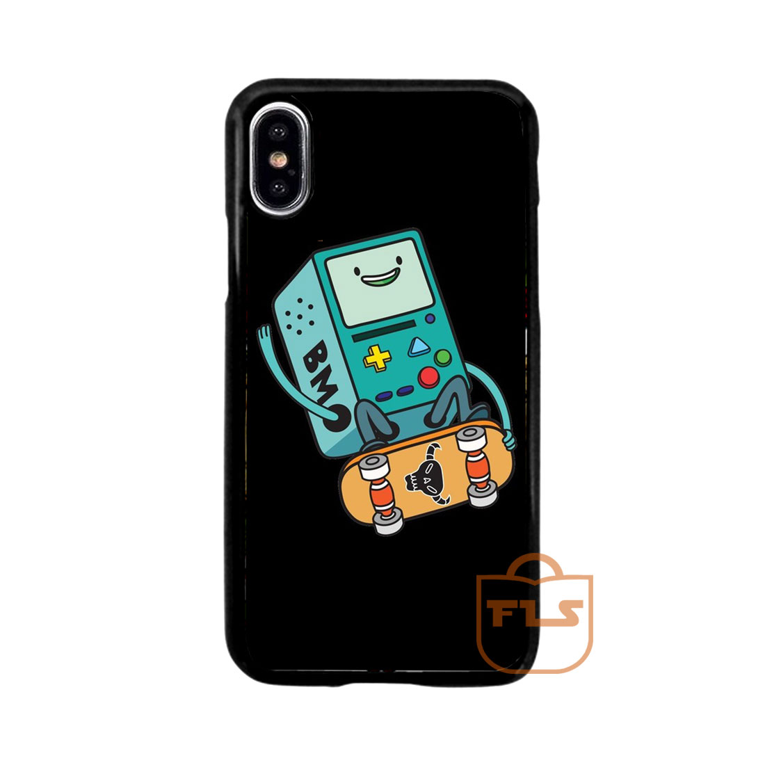 مسكرات BMO Adventure Time Skate iPhone Case for XS/XS Max,XR,X,8/8 Plus,7 ... coque iphone xs Adventure Time Bubbline