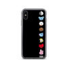 BTS - BT21 Face Point Black iPhone Case