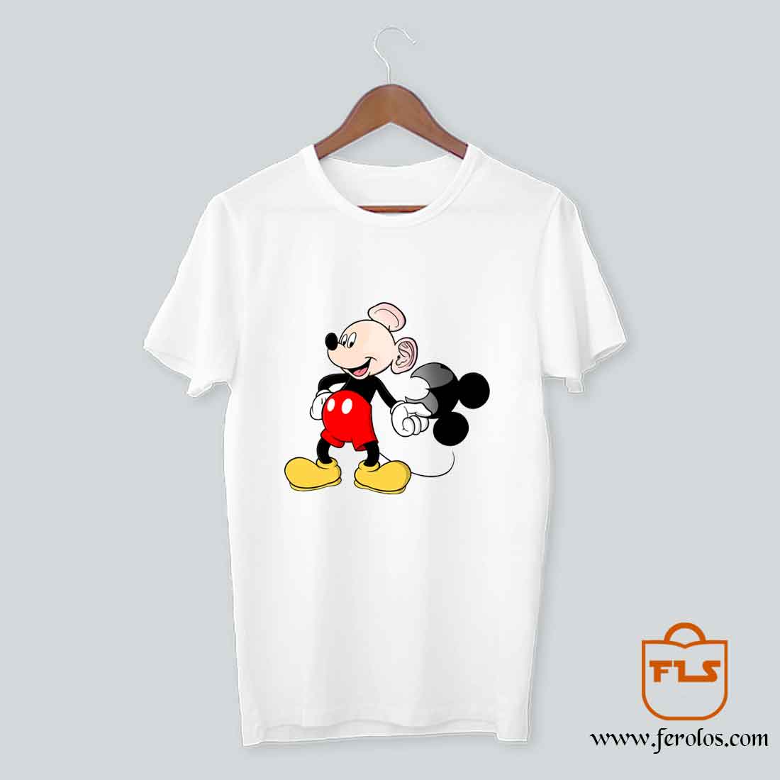 Ongebruikt Bald Mickey Mouse T Shirt | Ferolos.com | T Shirt Design Ideas YA-73