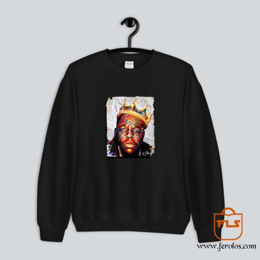 Biggie Map Style Sweatshirt