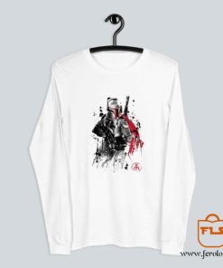 Bounty Hunter sumi e Long Sleeve