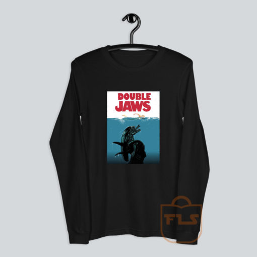 Double Jaws Parody Long-Sleeve