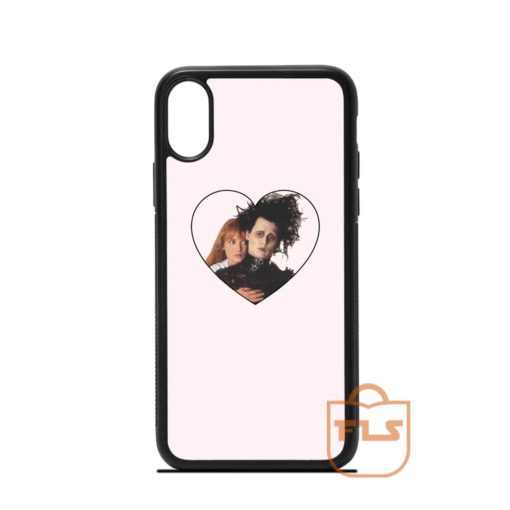 Edward Scissorhands and Kim iPhone Case