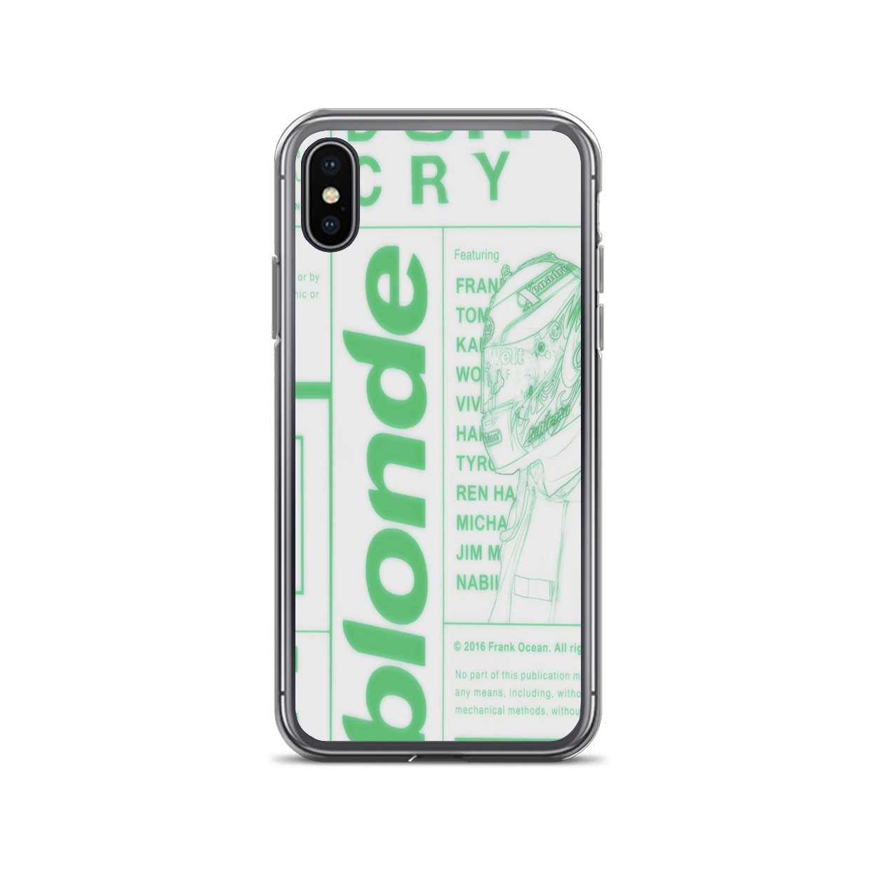Frank Ocean Blonde iPhone Case for XS/XS Max,XR,X,8/8 Plus