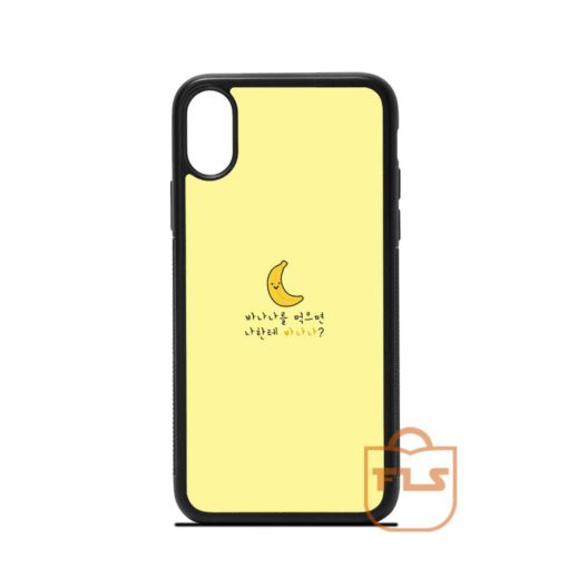 Funny Yellow Banana iPhone Case