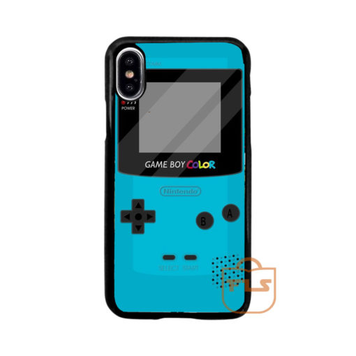 Gameboy Colors Teal iPhone Case