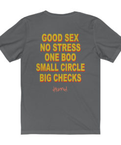 Good Sex No Stress One Boo Small Circle Big Checks Shirt
