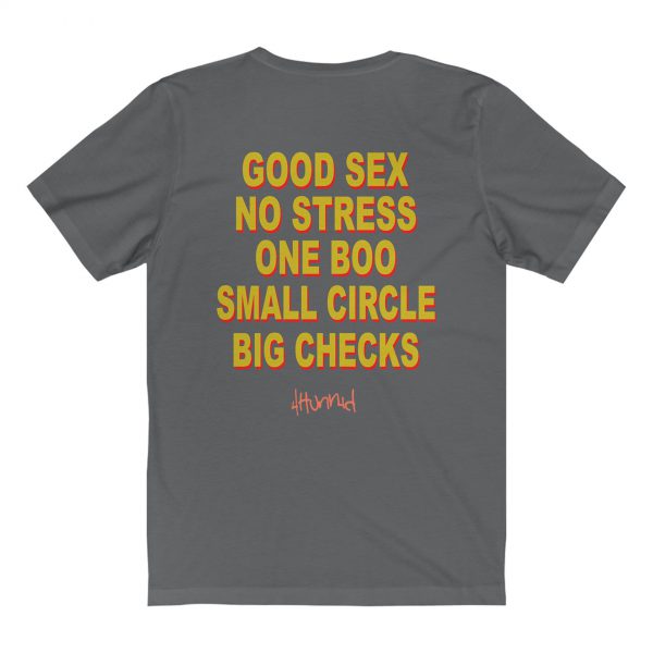 Good Sex No Stress One Boo Small Circle Big Checks Shirt