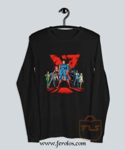 Justice League Cartoon Long Sleeve