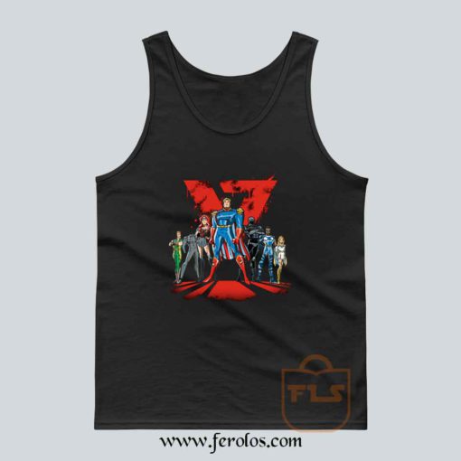 Justice League Cartoon Tank Top