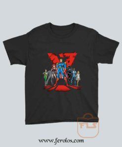Justice League Cartoon Youth T Shirt