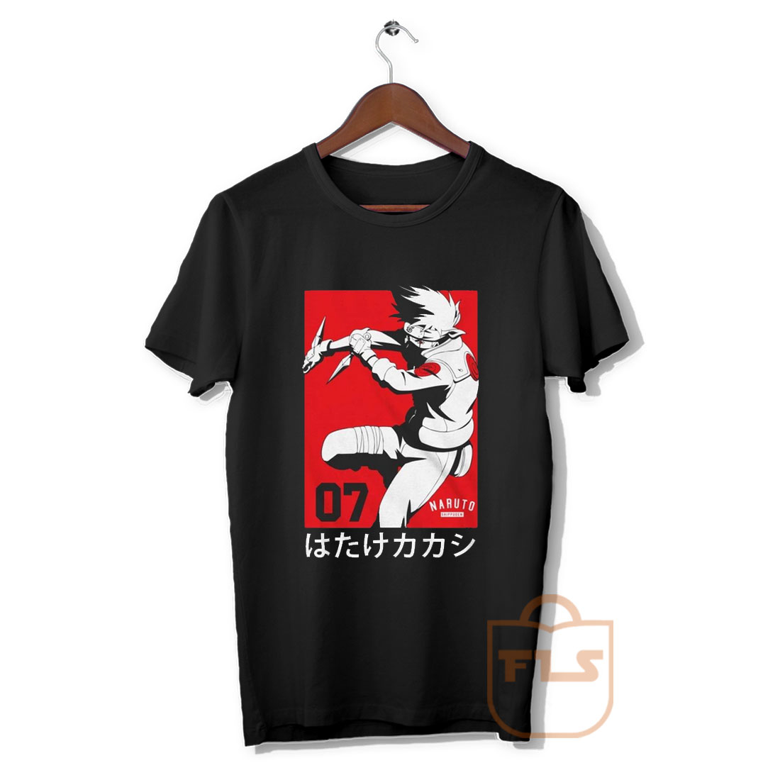 red kakashi shirt