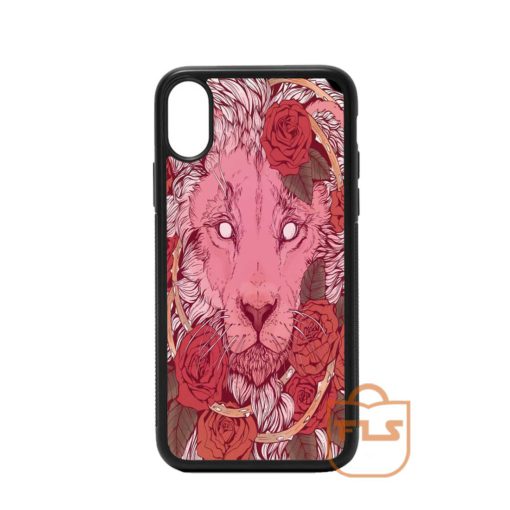 Lion of Roses iPhone Case