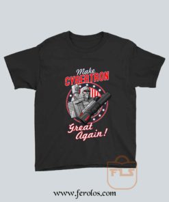 MAKE CYBERTRON GREAT AGAIN Parody Youth T Shirt