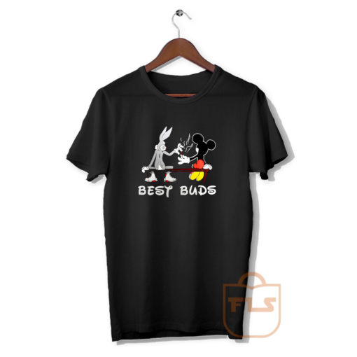 Mickey Mouse Bugs Bunny Best Buds T Shirt