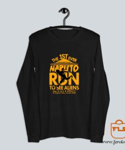 Naruto Run for Aliens Long Sleeve