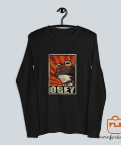 Obey The Hypnotoad Long Sleeve