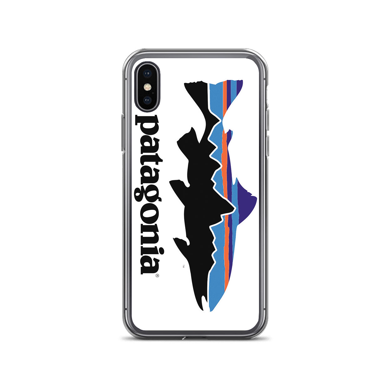 Myre hoste kompensere Patagonia Fishing Logo iPhone Case for XS/XS Max,XR,X,8/8 Plus,7/7Plus,6/6S