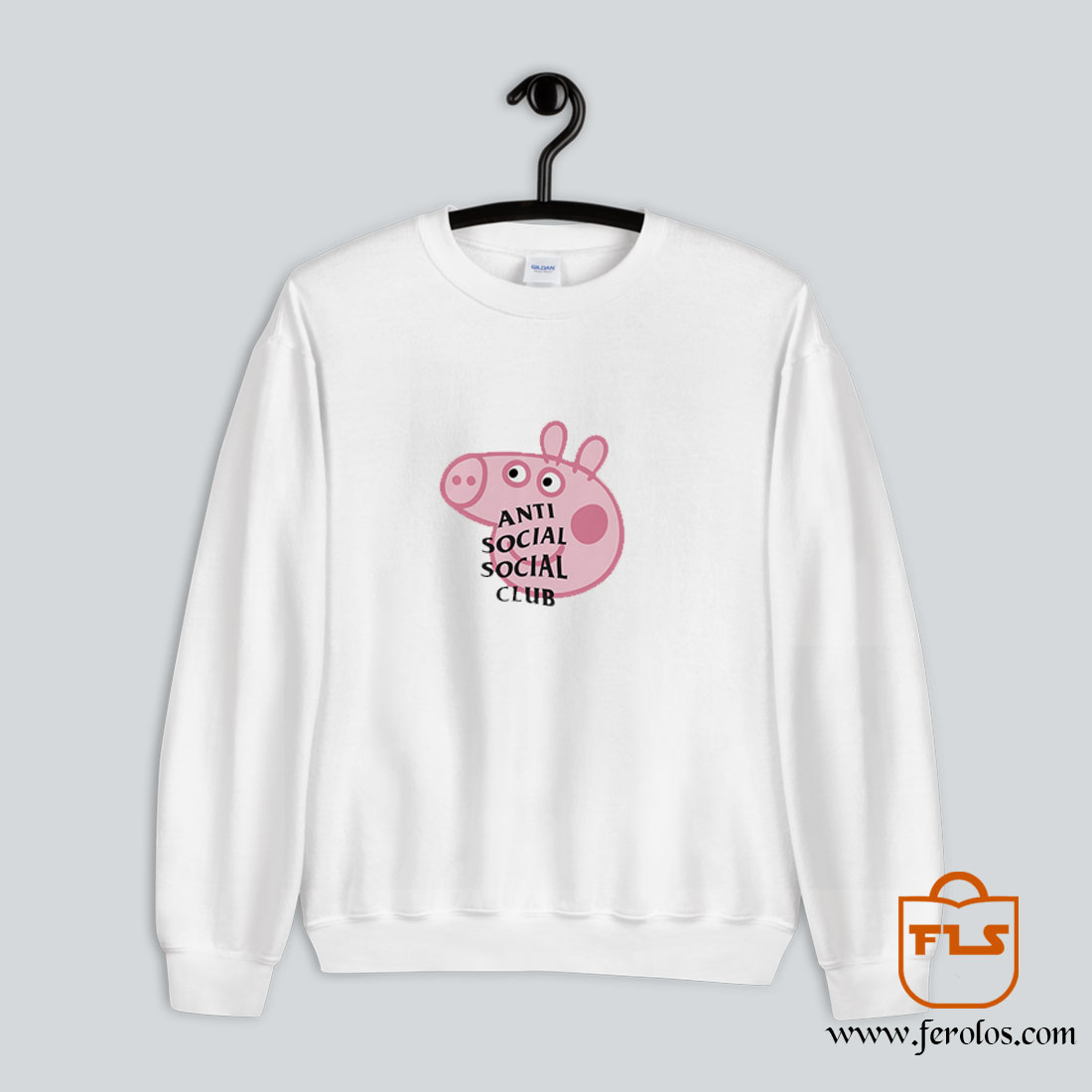 anti social social sweatshirt