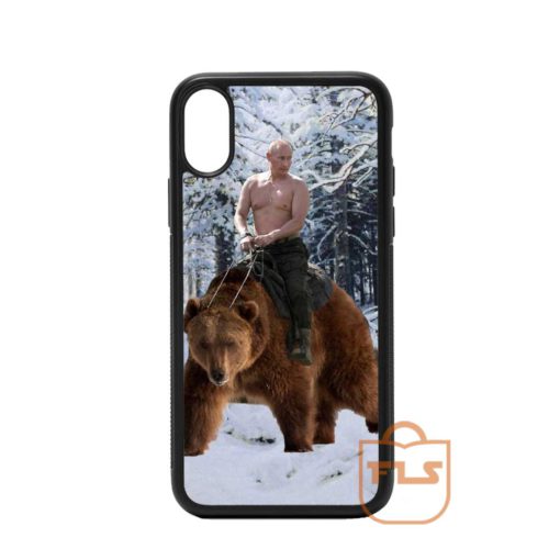 Putin on Bear iPhone Case