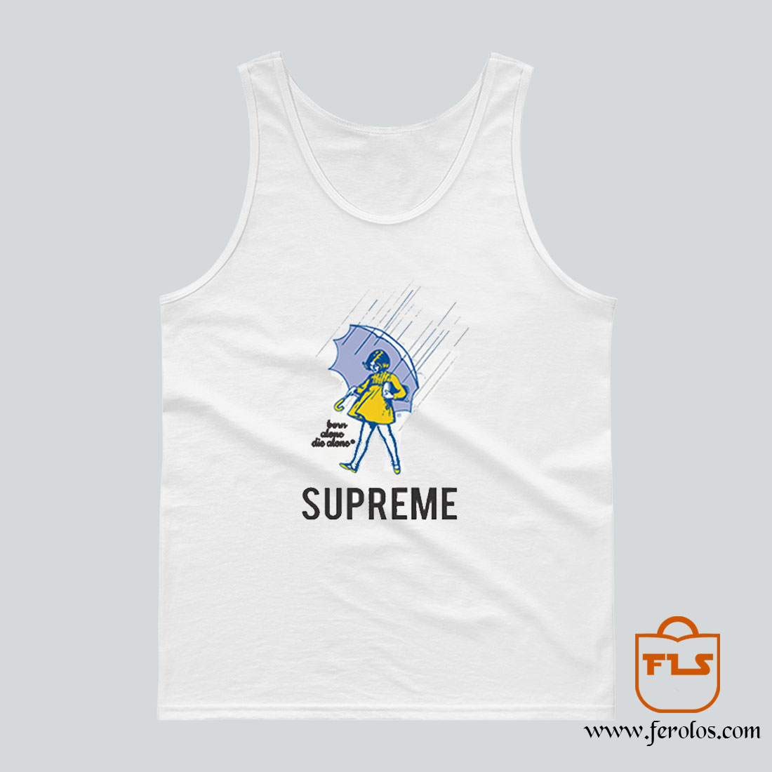 SUPREME Morton Salt Girl Rain Tank Top Men Womens ...