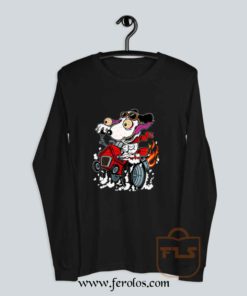 Snoopy Race Car Long Sleeve