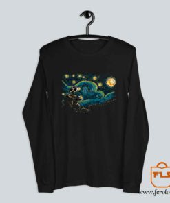 Starry Night Robot Long Sleeve