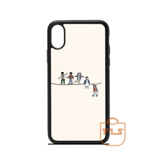 Stranger Things Acrobats Fleas iPhone Case