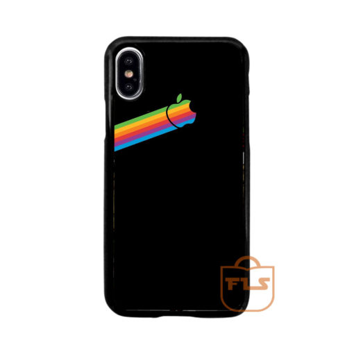 Swoosh Classic Apple Logo iPhone Case