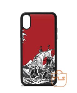 The Great Wave Red One Piece iPhone Case