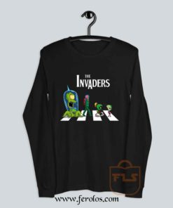 The Invaders Abbey Road Parody Long Sleeve