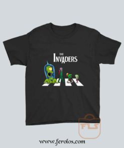 The Invaders Abbey Road Parody Youth T Shirt