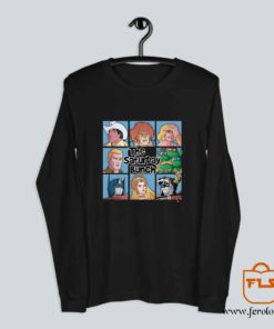 The Saturday Bunch 80s Cartoon Long Sleeve