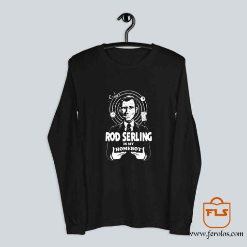 Twilight Homeboy Rod Serling Long Sleeve