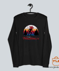 Visit Hawkins Demogorgon Stranger Things Long Sleeve