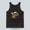 Were Here Gremlins Stripe Stitch 80s Cult Movie Tank Top