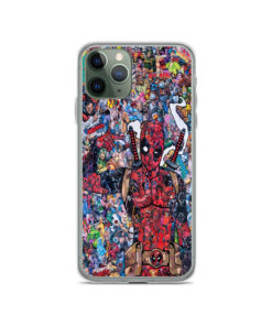 Deadpool Puzzle Characters iPhone 11 Case
