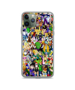 Dragon Ball Characters Collage iPhone 11 Case