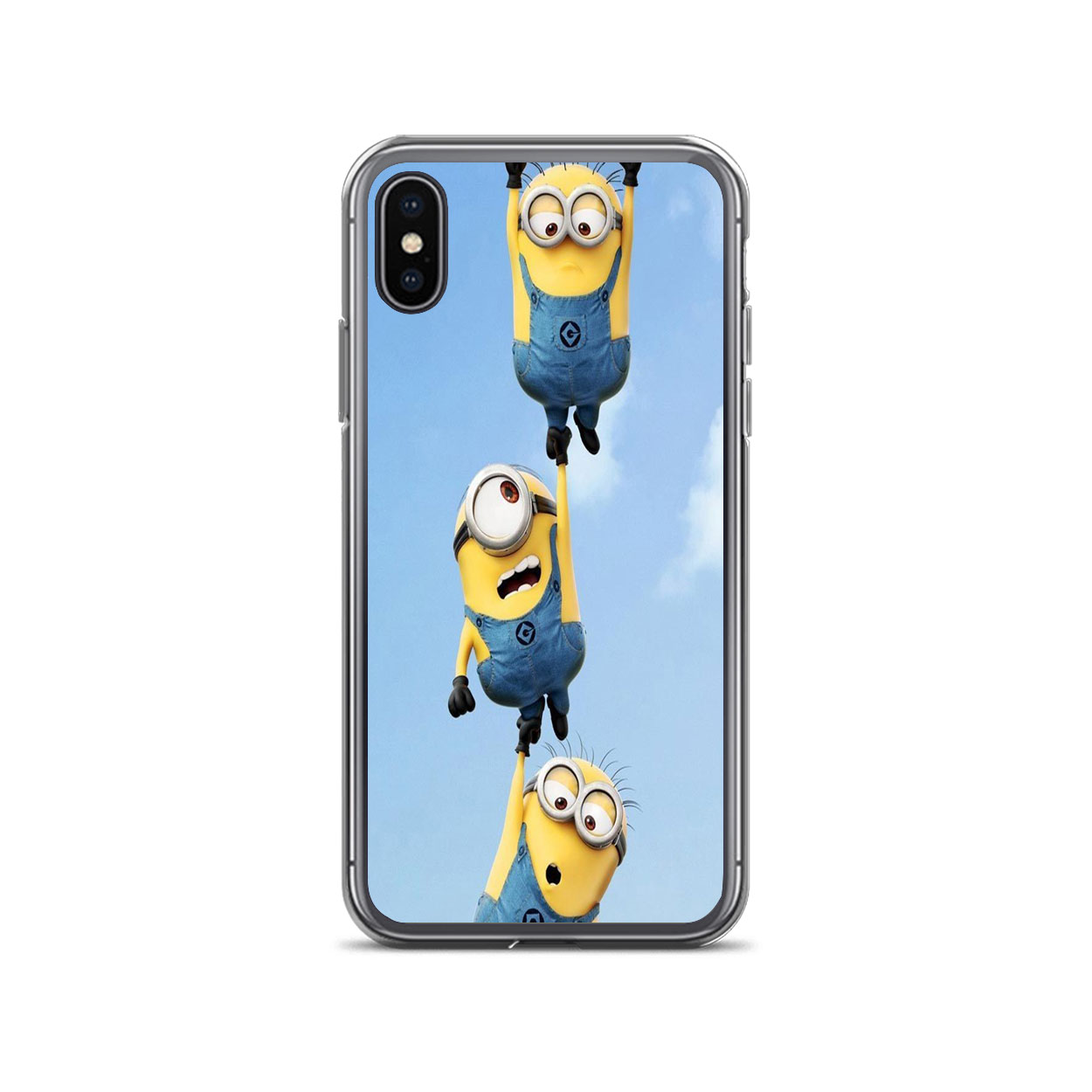 wedstrijd Aanvulling Durven Funny Minions iPhone Case for 11/11 Pro/11 Pro Max,XS/XS Max,XR,X,8/8  Plus,7/7Plus,6/6S