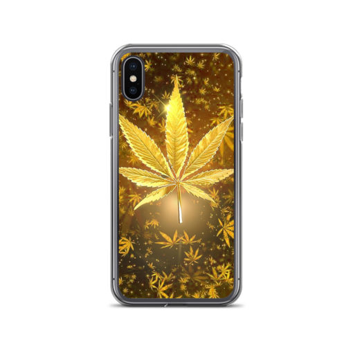 Gold Weed iPhone Case