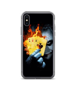 Joker Burn Four AS Card iPhone Case
