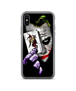 Joker Showing Card iPhone Case