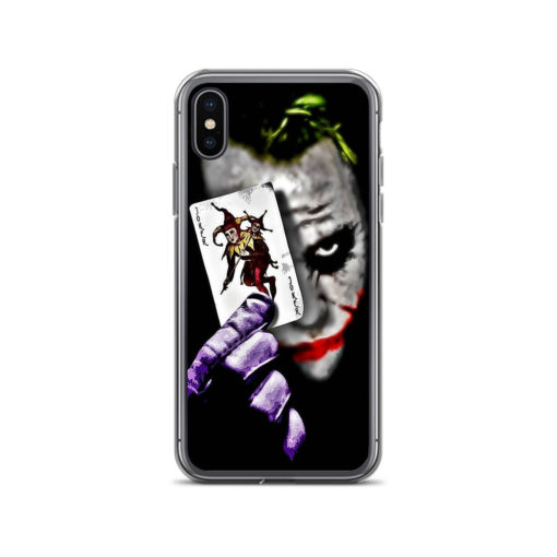 Joker Showing Card iPhone Case