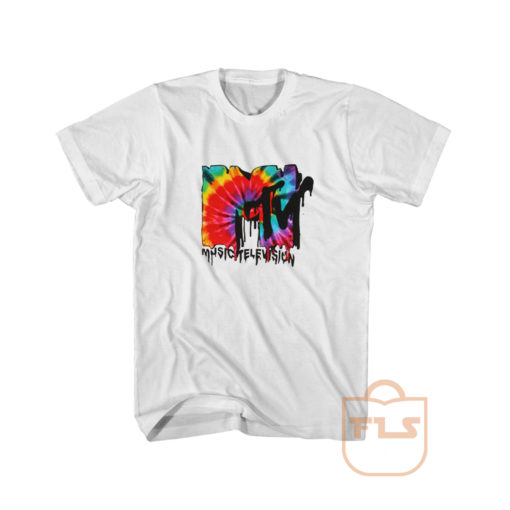 MTV Melted Tie Dye Graphic Tees