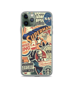 Sticker Bomb Retro iPhone 11 Case