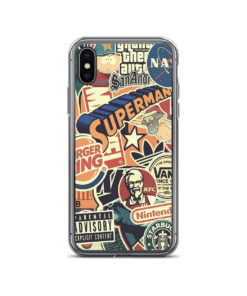 Sticker Bomb Retro iPhone Case