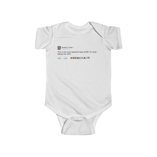 Trump Tweet Baby Onesie