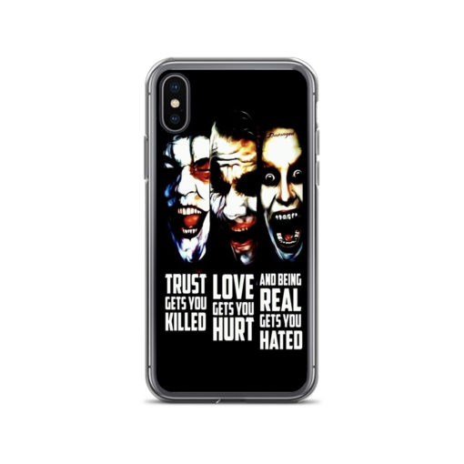 Trust Love Real Quote iPhone Case