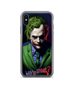 Why So Serious Jokers iPhone Case