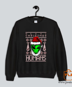 Alien Ugly Christmas Sweatshirt